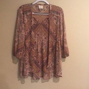 Knox Rose Size Large Sheer